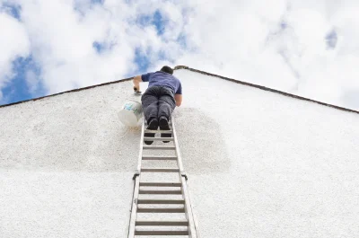 Peinture extérieure à Javaugues — façades et ravalement